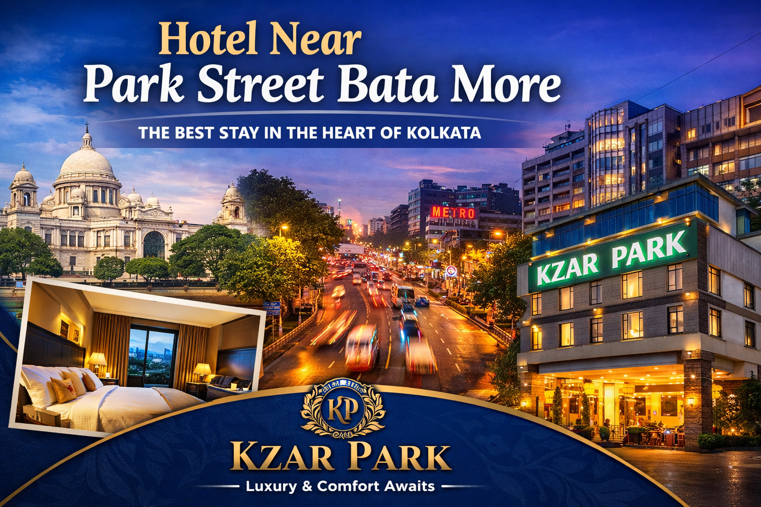 hotel near park street bata more