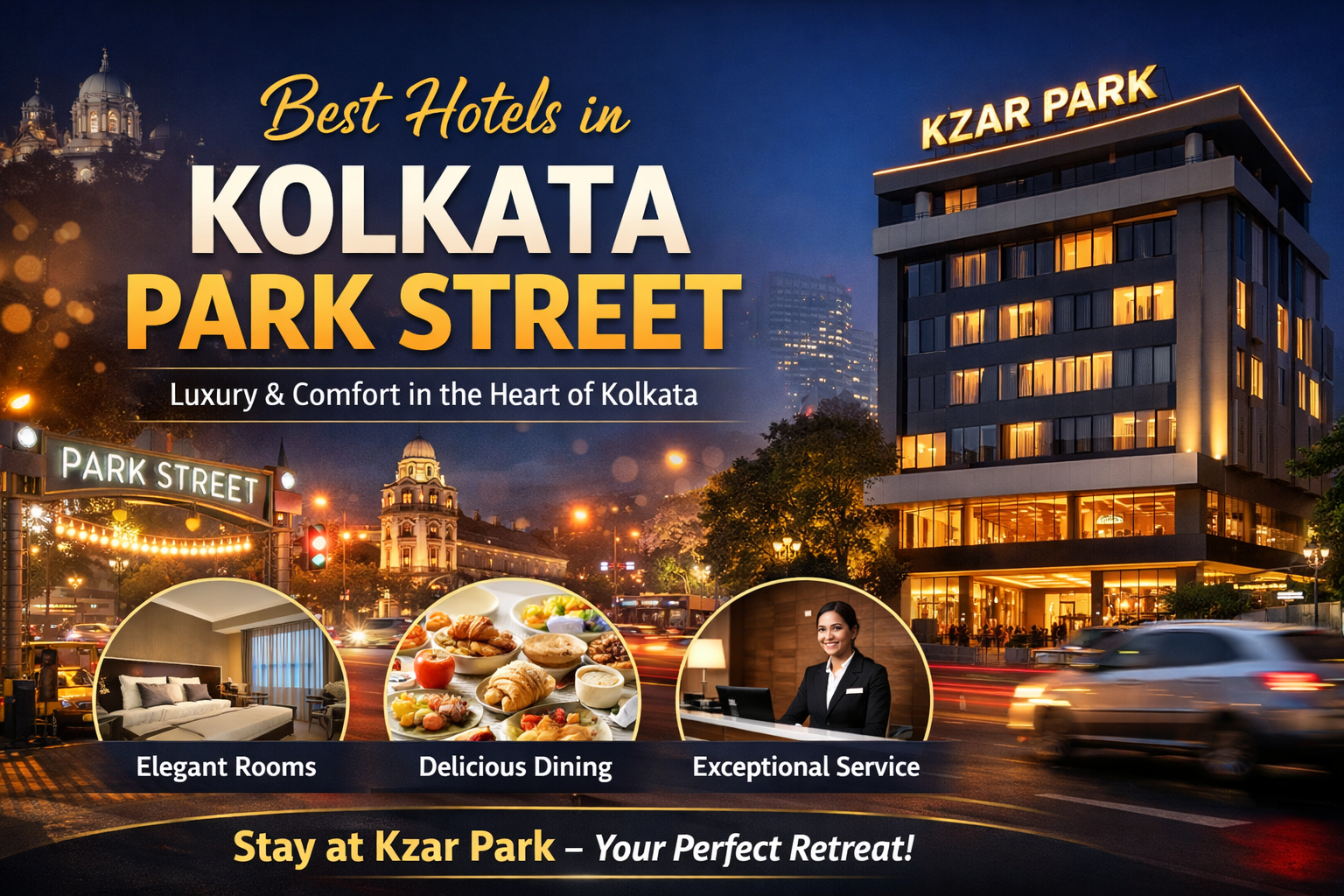 best hotels in Kolkata Park Street