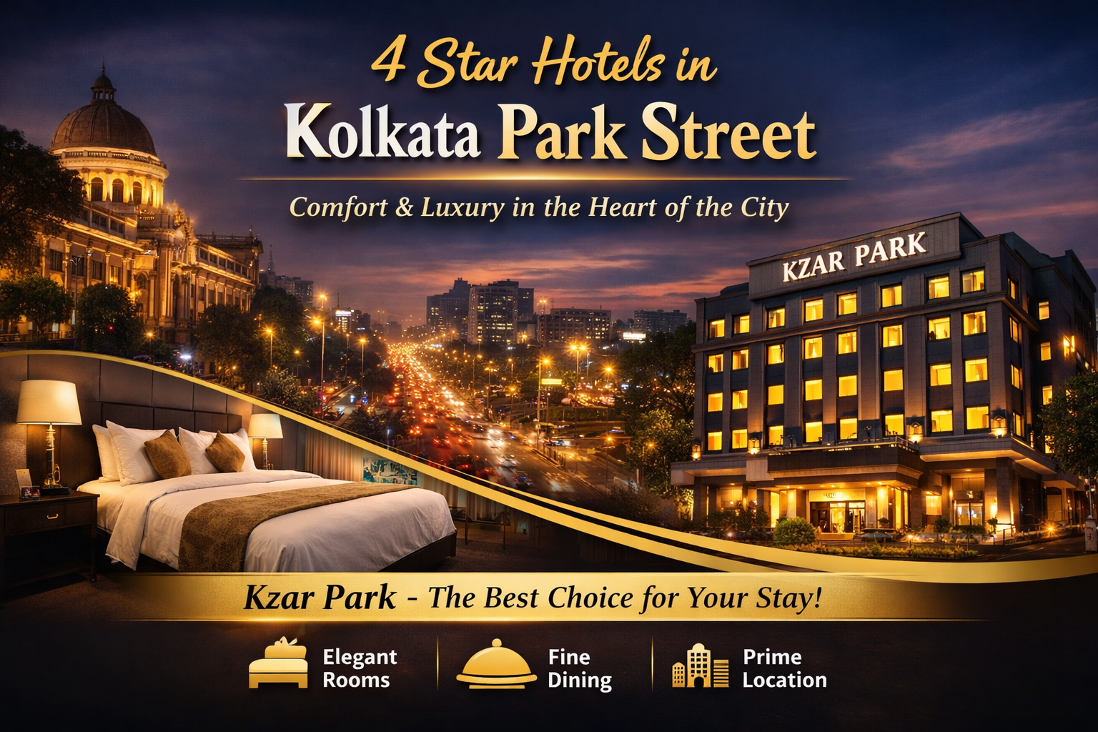 4 star hotels in kolkata park street