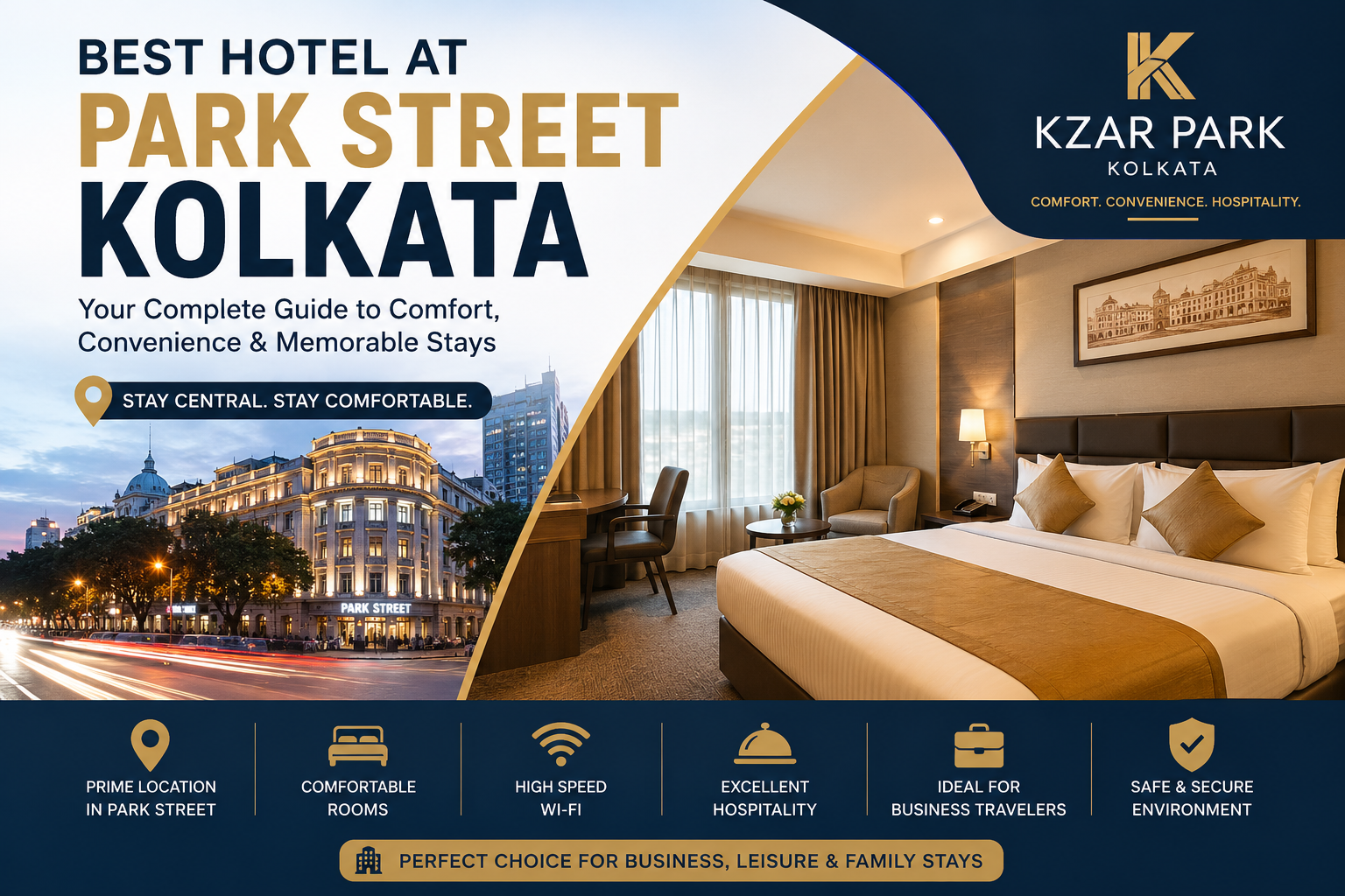 best hotel at park street kolkata