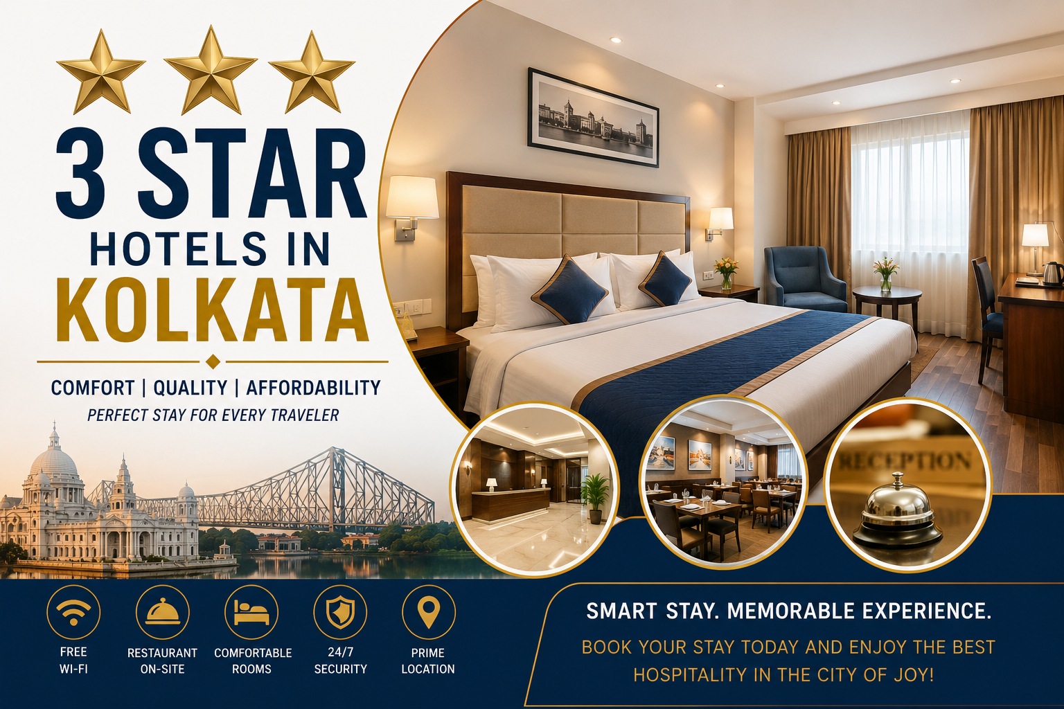 3 star hotels in Kolkata
