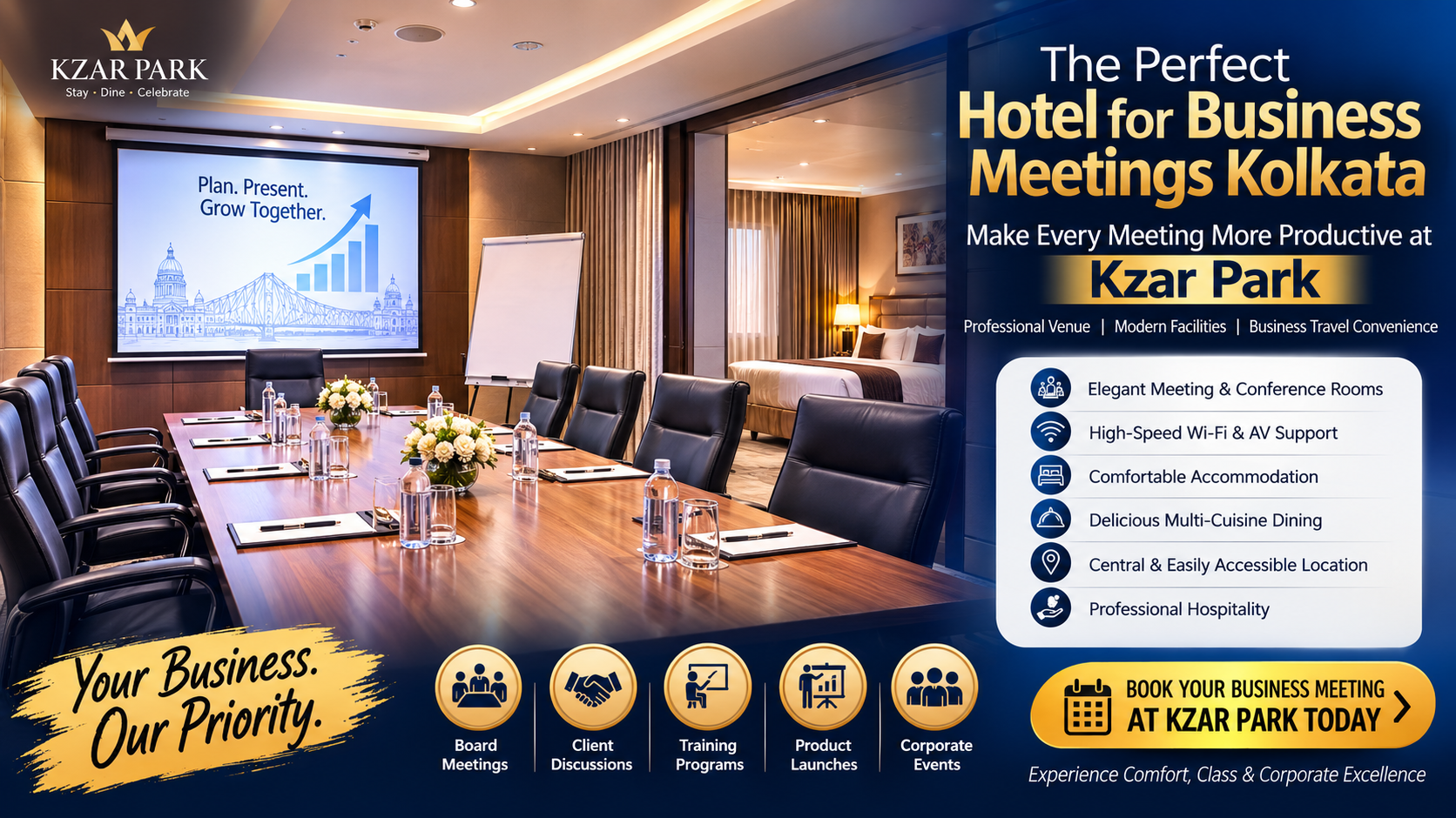 Hotel for Business Meetings Kolkata