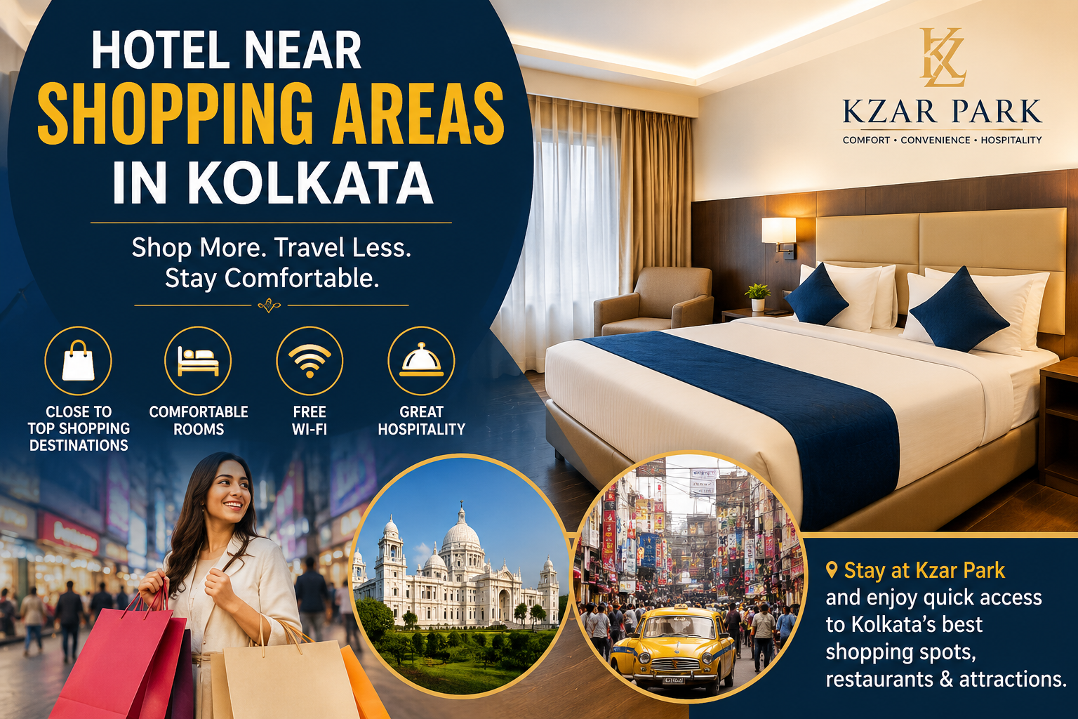 Hotel near shopping areas in Kolkata