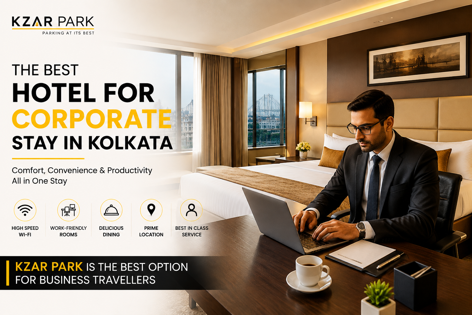 hotel for corporate stay in Kolkata